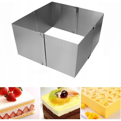 Brunbeste Nastavitelná forma na pečení ocelová 15-30 x 15 cm