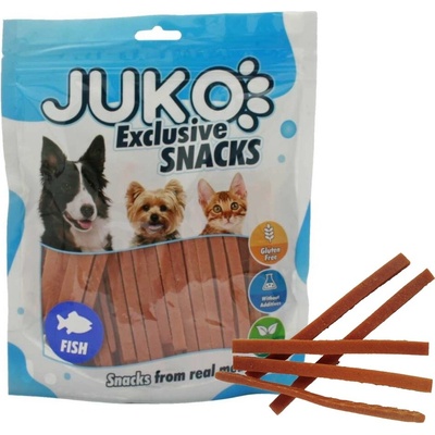 JUKO Snacks Salmon strips 250 g
