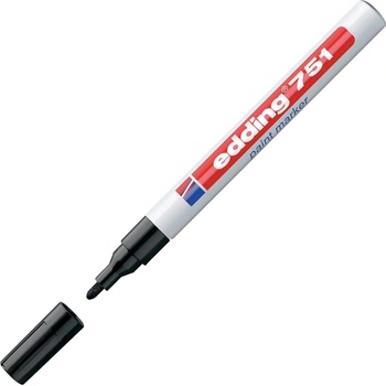 edding Перманентен маркер 751, черен (1010120300)