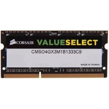 Corsair 4GB DDR3 1333MHz CMSO4GX3M1B1333C9