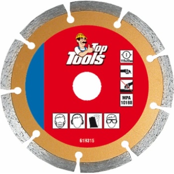 Top Tools Diamantový kotouč 125 x 22.2 mm 61H325