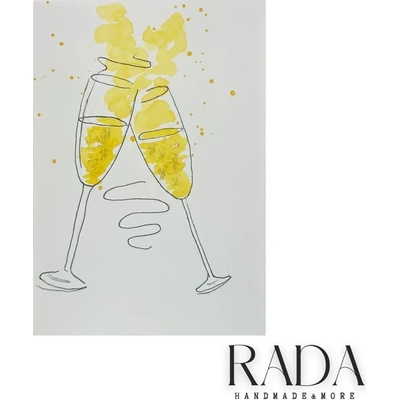 Ръчно изработена любовна картичка - Love Card #23 (LOVECARD23)