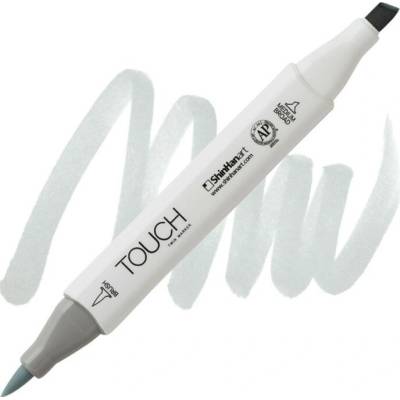 Lihová fixa TOUCH oboustranná Brush & Chisel, Green grey 1 (GG1)