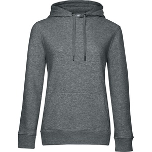 B&C Collection B&C QUEEN HOODED_° / Дамски суичър с качулка - сив M (01W02Qx4802)