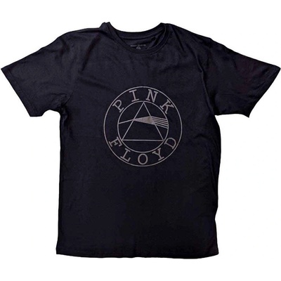 Pink Floyd Circle Logo Hi-Build Black L Риза (<![CDATA[PFTEE177MB03]]>)