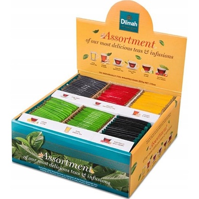 Dilmah Sada čajov Čaj Pick & Mix 120 vrecúšok