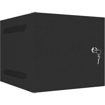 Lanberg Комуникационен шкаф Lanberg WF10-2304-00B, 10", 4U, 280x310mm, товароносимост 20кг, черен (WF10-2304-00B)