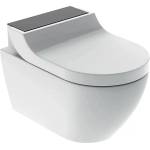 Geberit Черна окачена тоалетна чиния Geberit Aquaclean Tuma Comfort с електрическа функция за биде (146.290.SJ.1)