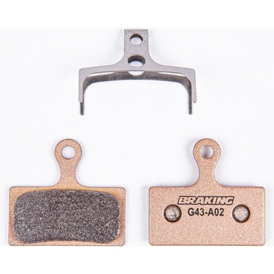 brzdové destičky pro systémy SHIMANO, BRAKING (směs Sintered Race) 2 ks v balení P22008
