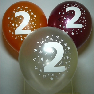Globos Balónky s číslem 2