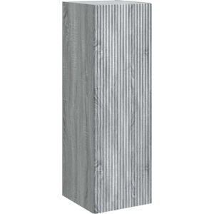 vidaXL Стенно Баня Кабинет Сив Сонома 33 x 34, 5 x 60 см (890538)