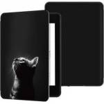 Stradour Smart Case Graphic Case for Kindle Paperwhite 1/ 2/ 3 (Moon Cat)