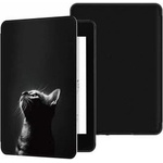Stradour Smart Case Graphic Case for Kindle Paperwhite 1/ 2/ 3 (Moon Cat)