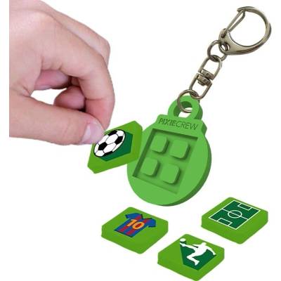 Prívesok na kľúče zelený