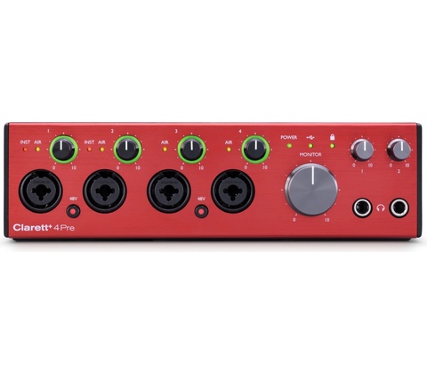 Focusrite Clarett+ 4Pre