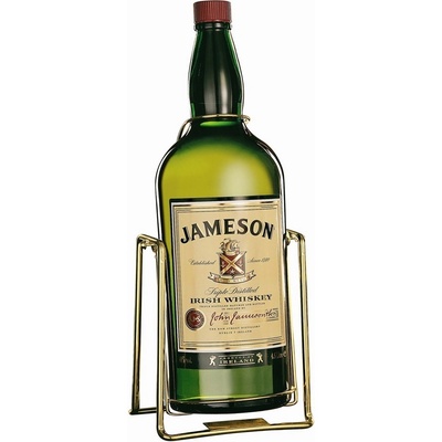 Jameson 40% 4,5 l (darčekové balenie kolíska)