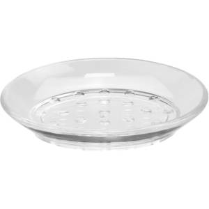 Horecano HORECANO-Поставка за сапун овал 10.5x8.5xh2cm ПРОЗРАЧНА (HC-982248)(253419-2) (01982248)