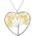 HARAHU Колие Tree Heart - Жълта KP28417