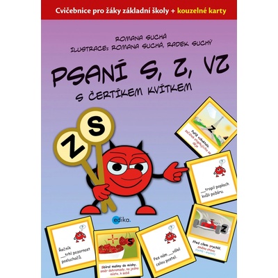 Psaní S, Z, VZ s čertíkem Kvítkem - Suchá Romana