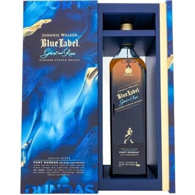 Johnnie Walker Blue Label Ghost and Rare Port Dundas 43,8% 0,7 l (kazeta)