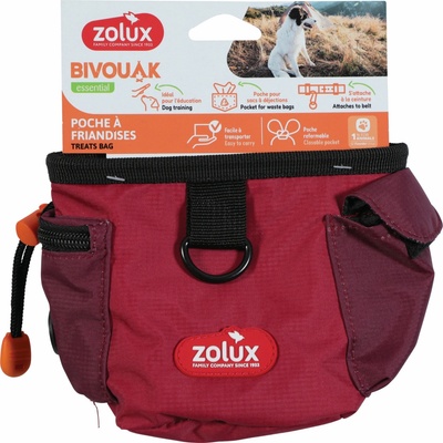 Zolux Taška na pamlsky BIVOUAK červená