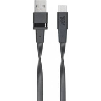 Rivacase RUK6002BK12 USB 2.0 - USB-C, 1,2m, černý