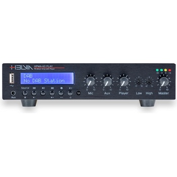 Image 1 of Helvia Усилвател 60W, 4ohm, 100V HPMA-60