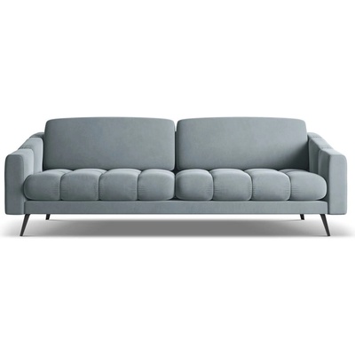 makamii Светлосин кадифен диван 238 cm Nalu - Makamii (NALU_4S_1_M1_C15)