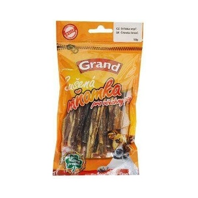 GRAND Dog pôv. Suš. Mňamka črievka 50 g