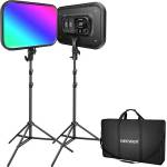 Neewer LED панел Neewer RGB168 комплект 2 броя 60W RGBWW (B09P4NDP1N)