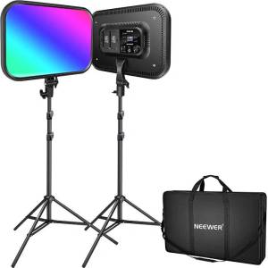 Neewer LED панел Neewer RGB168 комплект 2 броя 60W RGBWW (B09P4NDP1N)