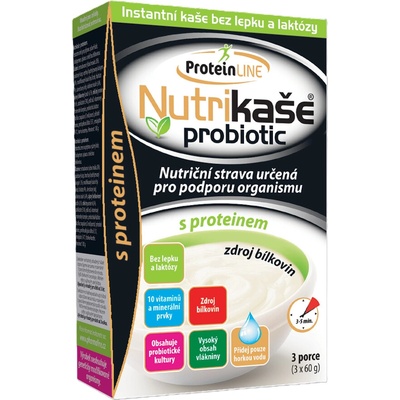 Nutrikaša probiotic - s proteínom 3 x 60 g