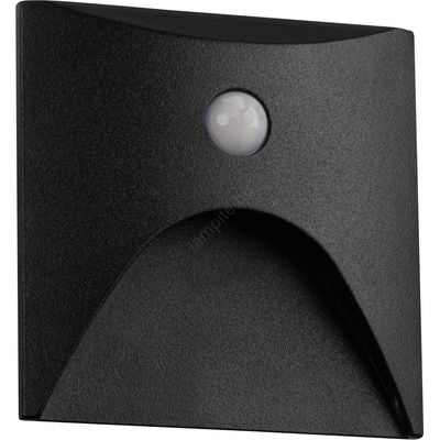 Kanlux 39130 - LED осветително тяло за стъпала със сензор EXIN 2, 5W/230V 3000K IP65 черно hr (KX2634)