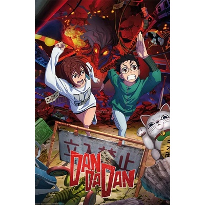 Plagát, Obraz - Dan Da Dan - Key Art Mono & Okarun, 61 × 91.5 cm