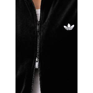 Adidas суичър с цип дамски с памук (LG4297)