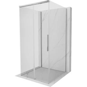 Mexen Rox-3S Душ кабина 3-стенна плъзгаща се 120 x 120 см, прозрачна, хром (8C2-120-120-01-00-3S)