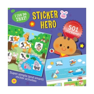 I Can Do That! Sticker Hero An At-home Play-to-Learn Sticker Workbook with 506 stickers (I CAN DO THAT! STICKER BOOK #3) | GAKKEN (ISBN: 9784056211535)