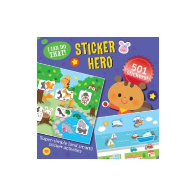I Can Do That! Sticker Hero An At-home Play-to-Learn Sticker Workbook with 506 stickers (I CAN DO THAT! STICKER BOOK #3) | GAKKEN