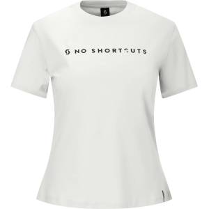 Scott Дамска тениска Scott Women's Tee No Shortcuts S/S T-shirt - White - размер L (916-6373-0314)