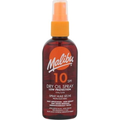 Malibu Dry Oil Spray SPF10 водоустойчив слънцезащитен спрей 100 ml