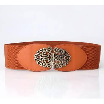 HARAHU Ретро колан ki-12631 - Кафяв kp12631 (ki-12631)