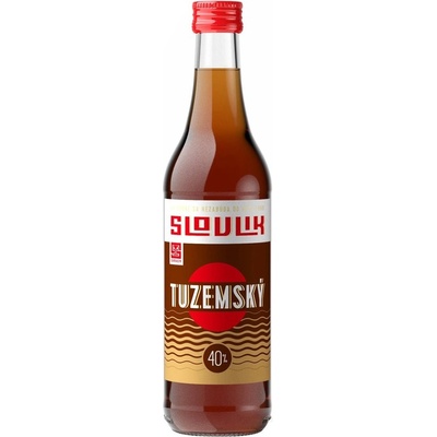 Slovlik Trenčiansky Tuzemský Tmavý 40% 0,5 l (čistá fľaša)
