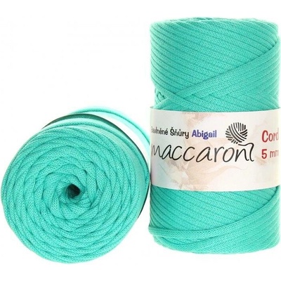 Maccaroni Abigail 5 mm Tmavý mint