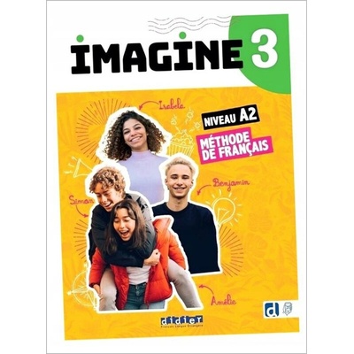 Imagine 3 - niv. A2.2 - Livre + didierfle.app (Marie-Noëlle Cocton,Camille Dereeper,Florence Guemas,Albane Léonard)(Brožovaná)