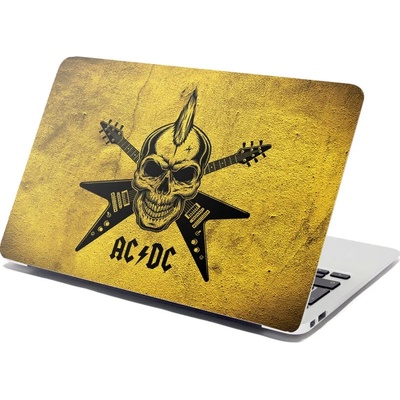 Sablio Samolepka na notebook ACDC Lebka - 38x26 cm