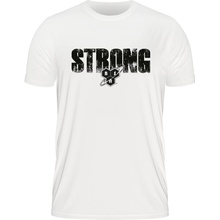 BSN tričko Strong White