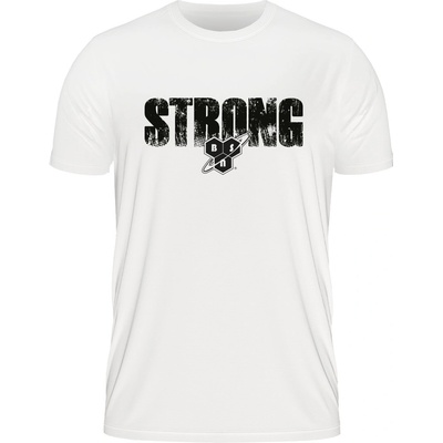 BSN tričko Strong White