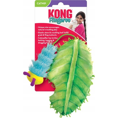 Kong Housenka Toy Kong Flingaroo s polypropylenovým listem 10 x 3,25 cm