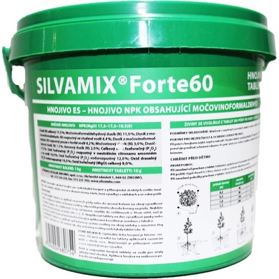 SILVAMIX FORTE hnojivo pre vinič, ovocné stromy, balkónové kvety 1 kg