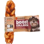 Flamingo Boost Collagen плетено лакомство за кучета - сьомга 40 бр